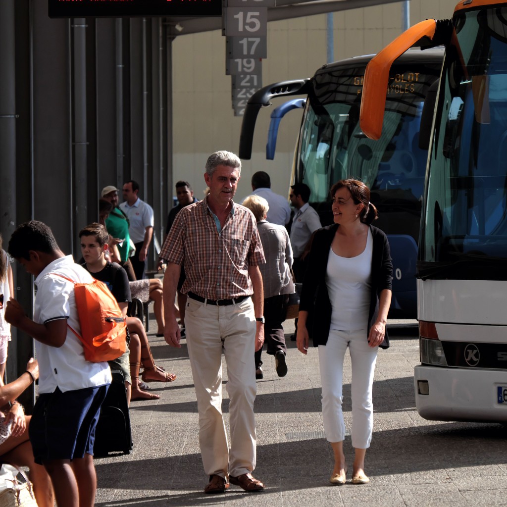 Els socialistes gironins, Bruguera i Paneque, dubten de l’anunci del govern de CDC i exigeixen que es construeixi la nova estació d’autobusos a Girona