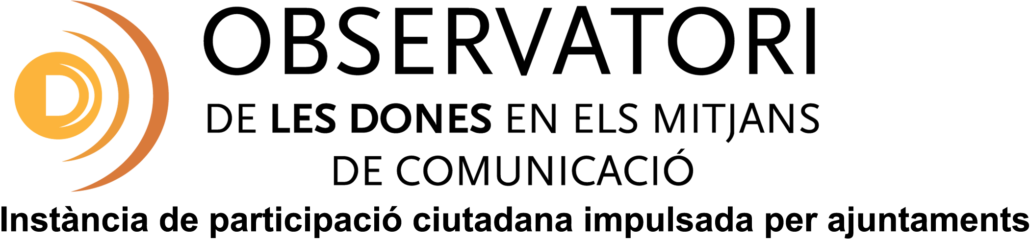 Logo oficial de l'Observatori de les Dones en els Mitjans de Comunicació