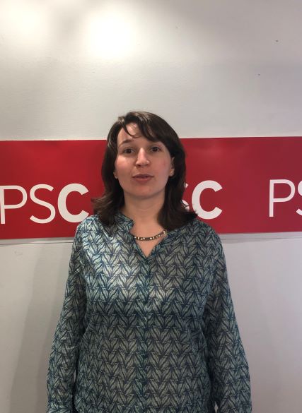 Sílvia Paneque presenta Bea Esporrín com a número 2 de la candidatura del PSC a Girona