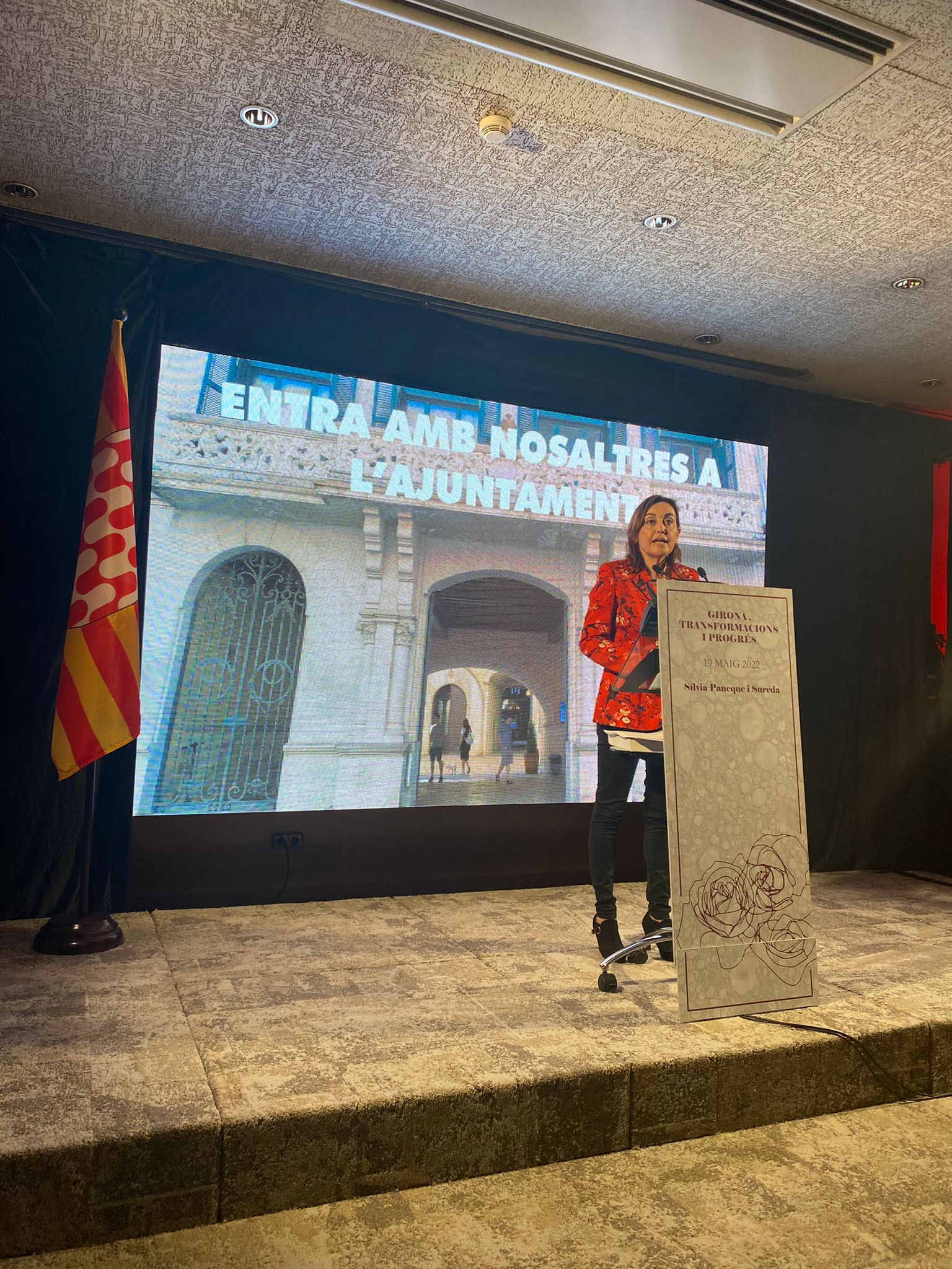 Sílvia Paneque desgrana els motius pels quals vol ser alcaldessa de Girona en la presentació del seu projecte de ciutat