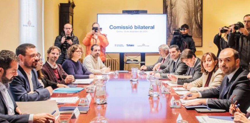 Reunió de la bilateral Generalitat de Catalunya-Ajuntament de Girona