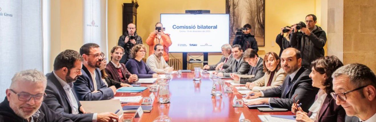 Reunió de la bilateral Generalitat de Catalunya-Ajuntament de Girona