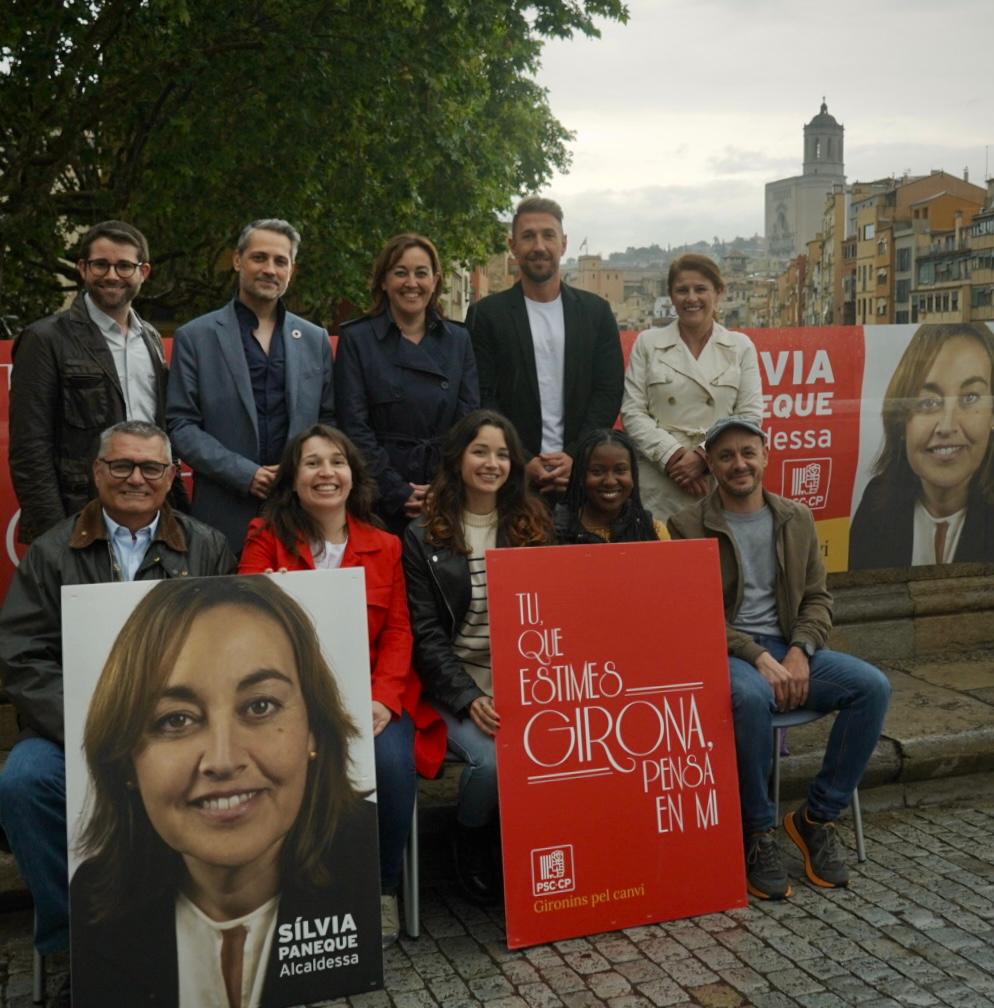 Sílvia Paneque engega la campanya amb la voluntat de protagonitzar el canvi perquè Girona torni a ser una ciutat per tothom