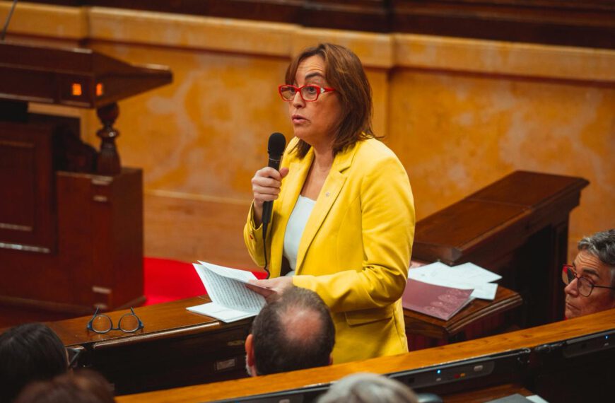 Sessió plenària al Parlament de Catalunya amb una interpel·lació i 3 preguntes