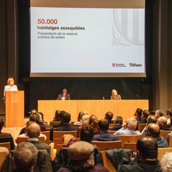 Presentem la Reserva pública de solars als municipis de Girona