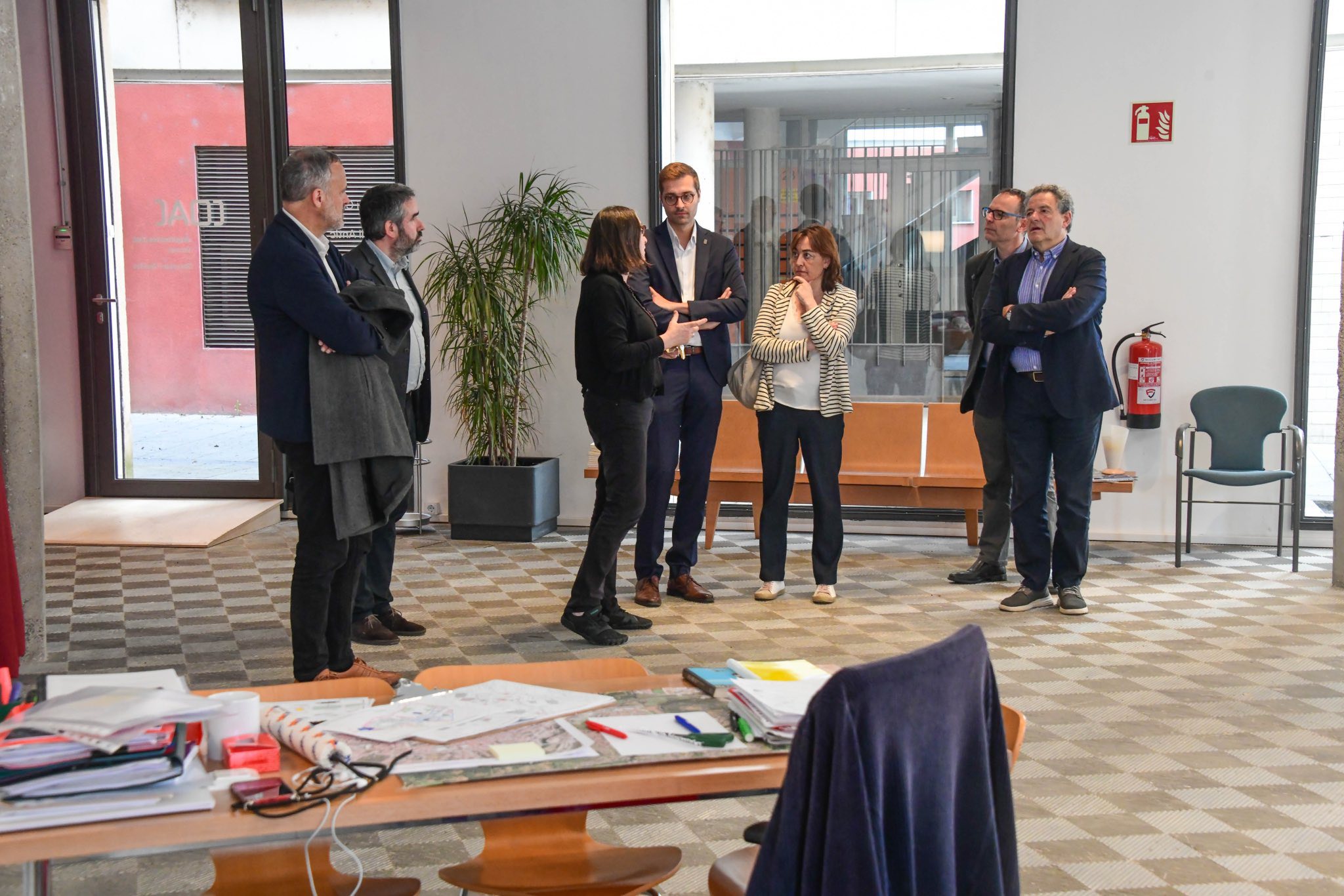 Visita institucional a Olot