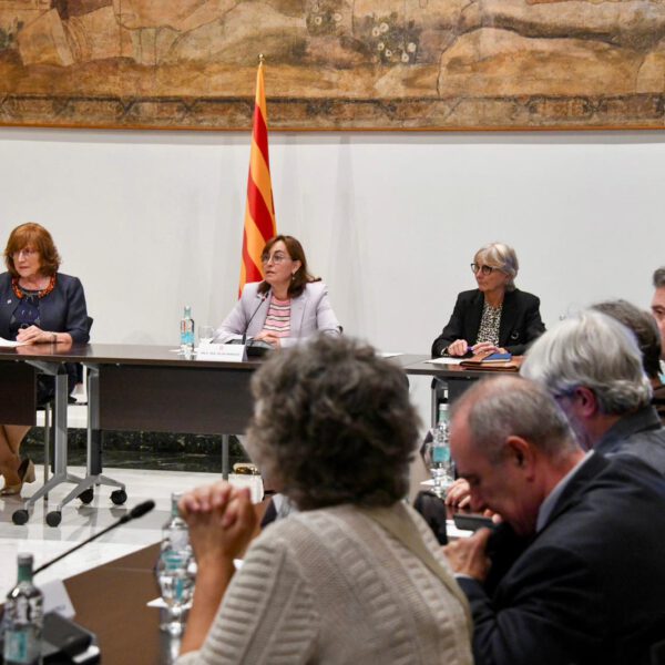 Constitució observatori de l'inundabilitat al Palau de la Generalitat
